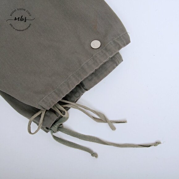 NWT !It Jeans Beads Studded High Rise Jeweled Wide Leg Drawstring Pants - Picture 10 of 11